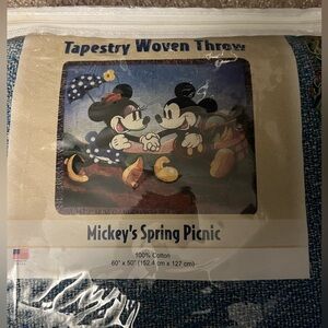 Disneyland resort throw blanket